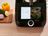 Monsieur Cuisine smart multifunctional appliance with touchscreen display showing cooking recipes and meal options.
