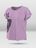 Pinkes CRIVIT Damen Funktionsshirt mit Rundhalsausschnitt.