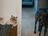 Video showing the cat named Silver and the dog named Crest in a cozy home setting for the SILVERCREST campaign.