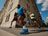 A group of men wearing CRIVIT running gear.